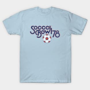 Retro Soccer Bowl 1978 Defunct Soccer League of North America T-Shirt